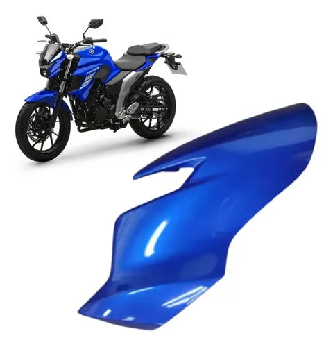 Bananinha Carenagem Lateral do Farol Esquerda Yamaha Fazer Fz25 250 2021 a 2023 Azul
