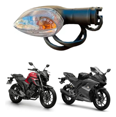 Pisca Traseiro Esquerdo Yamaha Fazer Fz25 250 2022 a 2025 Yzf-R15 2024 a 2025