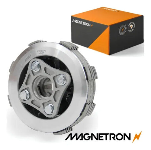 Kit Embreagem e Cubo Magnetron Honda Cg Bros 125 Titan Cargo Cbx 200 Strada Nx 200