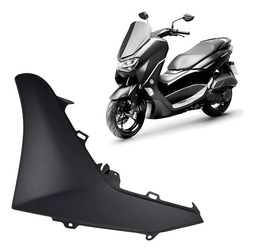 Carenagem do Assoalho Esquerda Yamaha Nmax 160 2021 a 2024 Preto Fosco