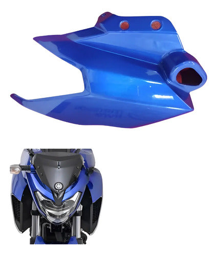 Carenagem Lateral do Farol Esquerda Yamaha Fazer Fz25 250 2018 a 2021 Azul