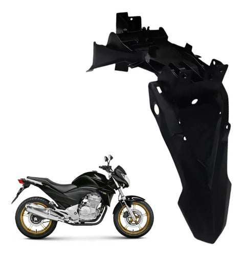 Paralama Traseiro Paramotos Honda Cb 300r 2009 em diante Preto