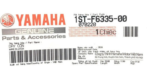 Cabo de Embreagem Yamaha Factor 125 Factor Fazer 150