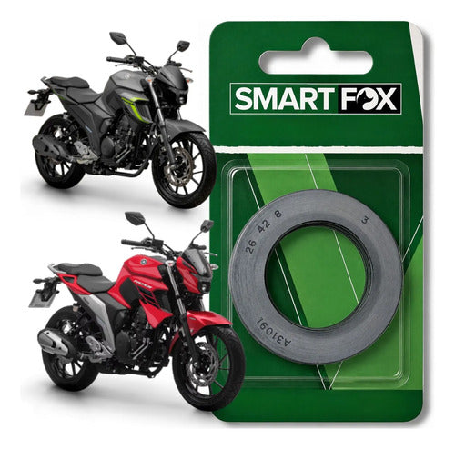 Retentor da Roda Traseira Esquerdo Smartfox Yamaha Fazer Fz15 150 Fz25 Xmax 250 26x42x8 mm
