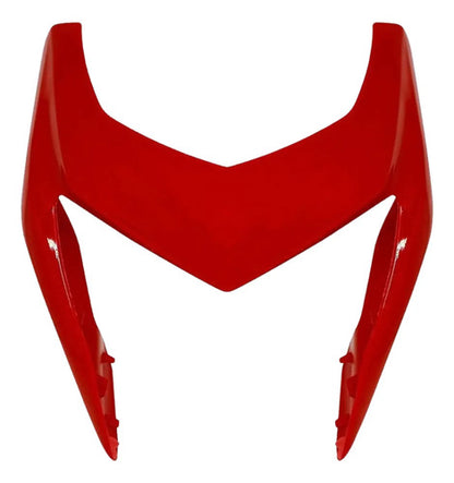 Capa do Farol Frontal Paramotos Honda Bros 160 2015 a 2021 Vermelho