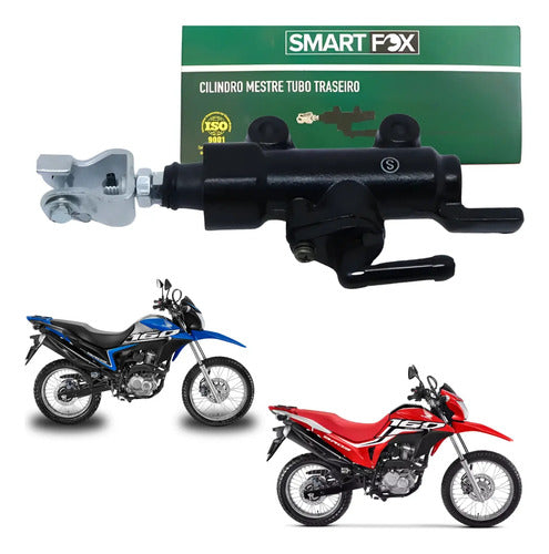 Burrinho Cilindro Mestre de Freio Traseiro Smartfox Honda Bros 160 Xre 190 Cb 250f Twister