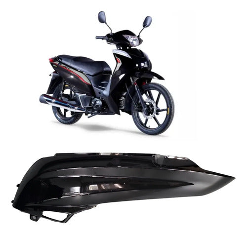 Rabeta Lateral Esquerda Iron Shineray Jet 50 2023 a 2025 Preto