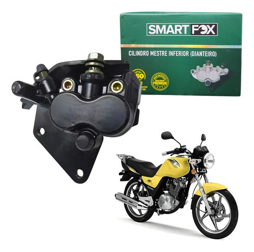 Pinça de Freio Dianteira Smartfox Suzuki Yes 125 2005 a 2012