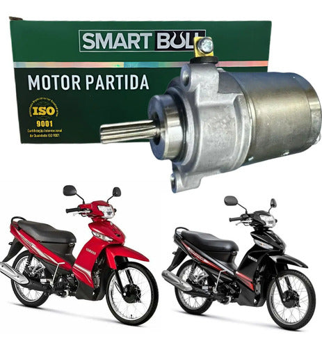 Arranque Motor de Partida Smartfox Yamaha Crypton 115 2009 em diante