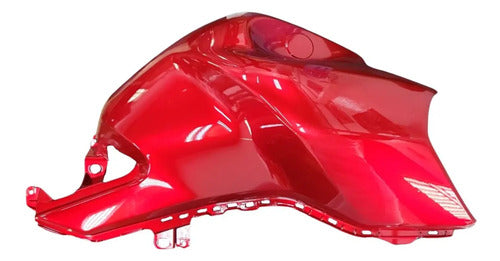 Capa do Tanque Direita Yamaha Fazer Fz15 150 2023 em diante Vermelho