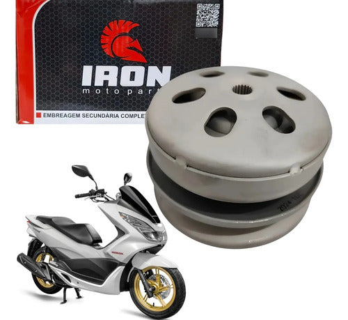 Embreagem Secundária Completa Iron Honda Pcx 150 2016 a 2018