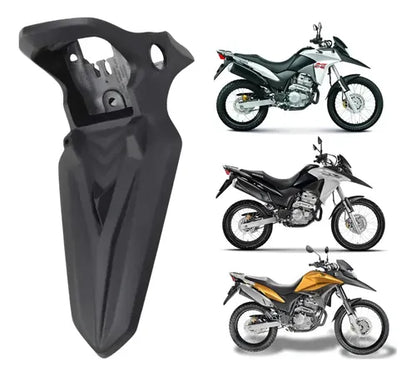 Paralama Traseiro Suporte de Placa Paramotos Honda Xre 300 2010 a 2018 Preto