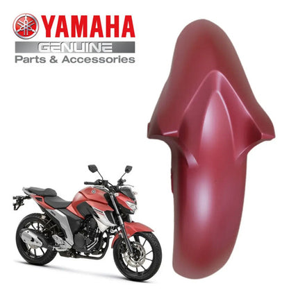 Paralama Dianteiro Yamaha Fazer Fz25 250 2018 a 2023 Vermelho Fosco
