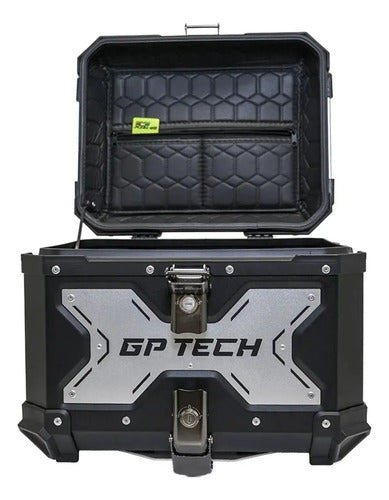 Baú Traseiro de Alumínio GP Tech Y45 45 Litros Preto