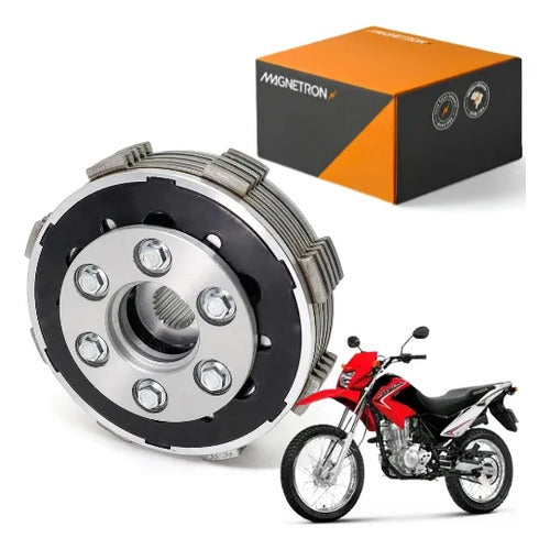 Kit Embreagem e Cubo Magnetron Honda Cg Bros 150 160 Titan Fan Start Xre 190
