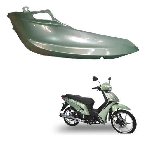 Rabeta Lateral Direita Iron Shineray Jet 50 2012 a 2019 Verde