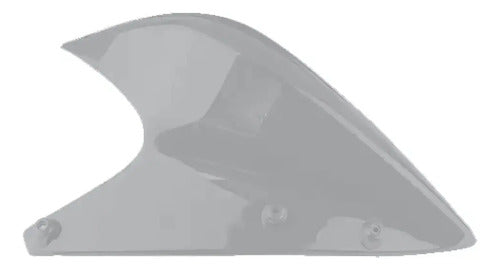 Par de Abas do Tanque Superiores Paramotos Honda Xre 300 2010 a 2012 Sem Pintura