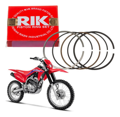 Jogo de Anéis do Pistão RIK Honda Cb 250f Twister 2016 a 2022 Crf 250f 2019 a 2025 0,50 mm