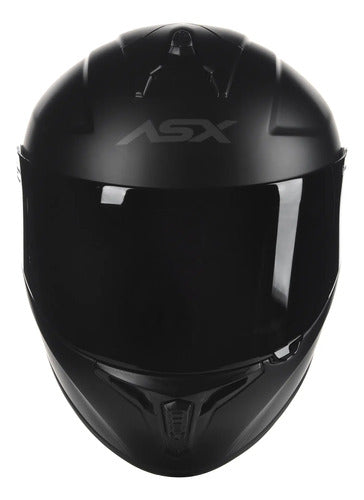 Capacete ASX Draken Solid Preto Fosco