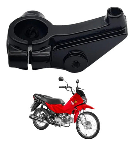 Manicoto Suporte do Manete de Embreagem Cometa Honda Pop 100 2015 Pop 110i 2016 a 2025 Preto