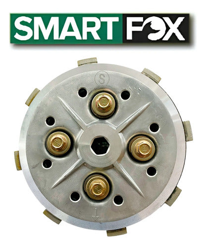 Kit Embreagem Completo Smartfox Yamaha Factor 125 2000 a 2016 Xtz 125 2003 em diante