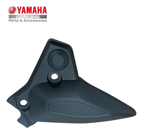 Tampa do Estribo Pedaleira Esquerda Yamaha Factor 125 2019 em diante Factor 150 2018 em diante Preto