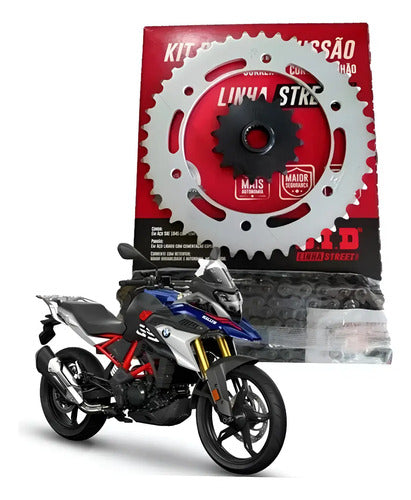Kit Relação DID Street com Retentor BMW G 310 Gs 520VD 112L 42/16T