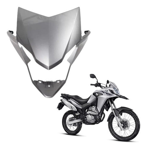 Suporte do Farol Paramotos Honda Xre 300 2019 Prata