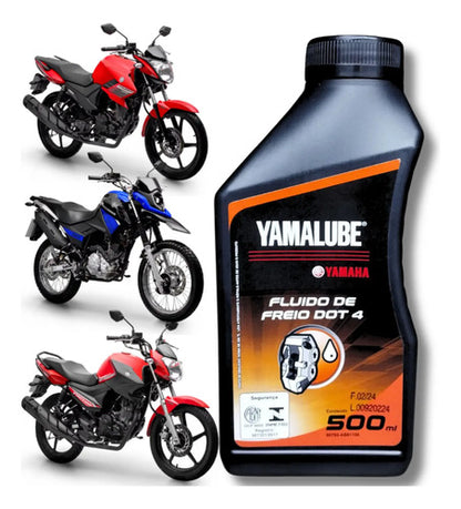 Fluido de Freio Yamalube DOT 4 500 ml