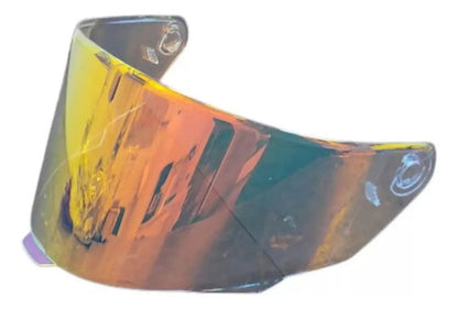 Viseira KYT TT-Course Rainbow Vermelha