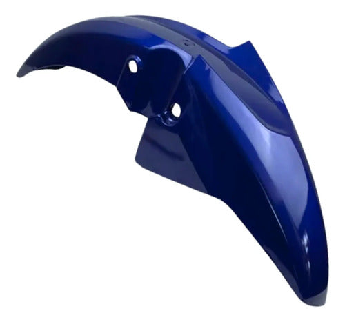 Paralama Dianteiro sem Suporte Paramotos Honda Cg 160 Titan 2016 a 2022 Azul Metálico