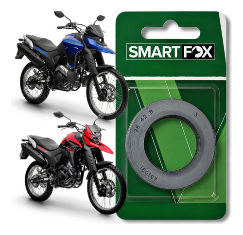 Retentor da Roda Traseira Esquerdo Smartfox Yamaha Factor 125 Factor Fazer Crosser 150 Lander 250