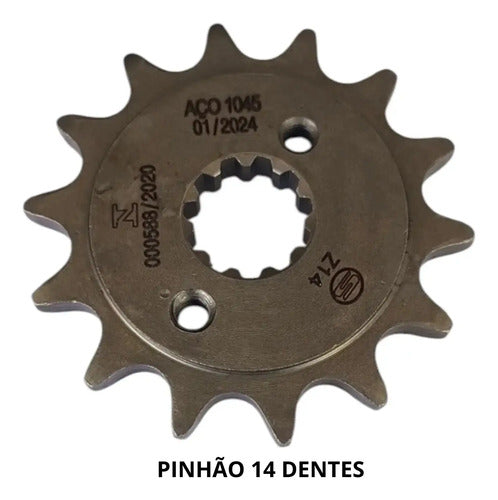 Kit Relação Smartfox sem Retentor Honda Cb 300f Twister 2023 a 2025 520H 110L 38/14T