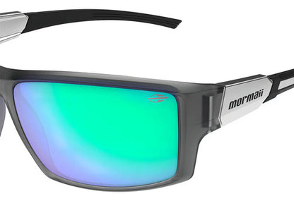 Óculos Solar Mormaii Joaca Force M0185d1385 Lente Espelhada Cor Fumé Espelho Verde-escuro Preto