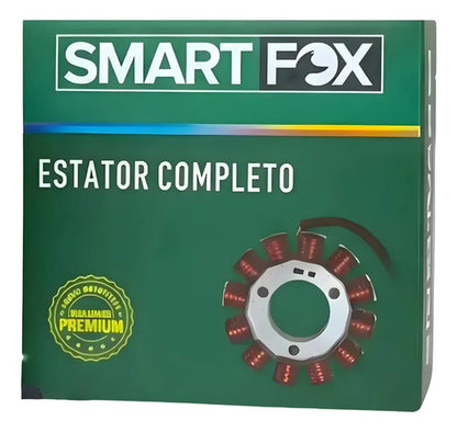 Magneto Estator com Bobina de Pulso Smartfox Suzuki Burgman 125 2011 a 2015