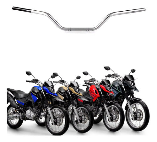 Guidão Yamaha Crosser 150 2014 a 2025 Prata