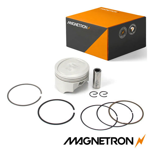 Kit Pistão com Anéis Magnetron Honda Xre 190 2016 a 2023 0,50 mm
