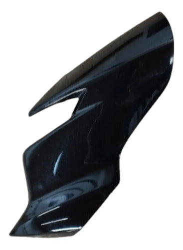 Bananinha Carenagem Lateral do Farol Esquerda Yamaha Fazer Fz25 250 2021 a 2025 Preto Brilhante