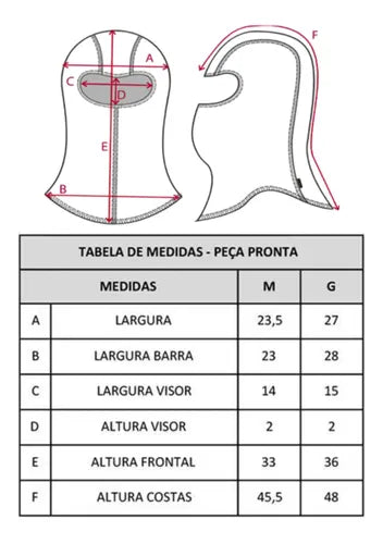 Balaclava Curtlo Thermoskin Preto Tamanho M