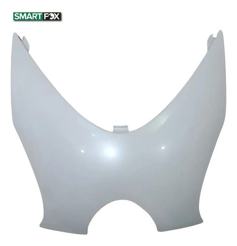 Bolha da Carenagem Frontal Smartfox Shineray Jet 50 125 2023 a 2025 Branco Perolizado