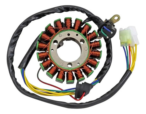 Magneto Estator com Bobina de Pulso Smartfox Honda Cbx 250 Twister 2001 em diante