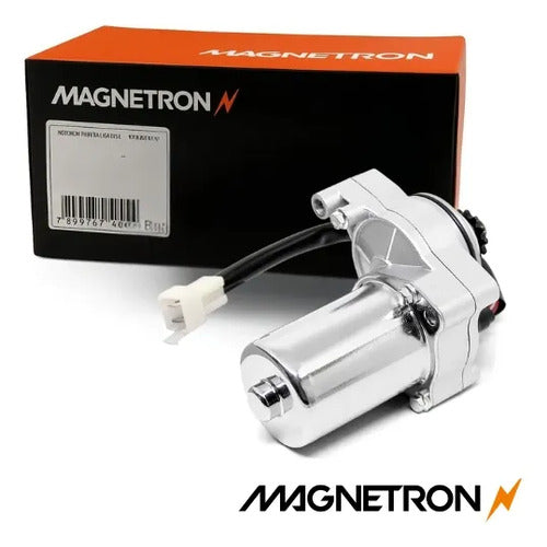 Arranque Motor de Partida Magnetron Honda Biz 100 1998 a 2005 Shineray Jet 50 125 2023 a 2024