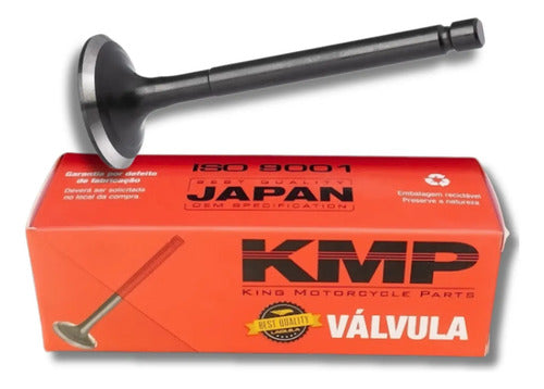Válvula de Admissão KMP Yamaha Factor 125 2000 a 2016 Xtz 125 2003 a 2016