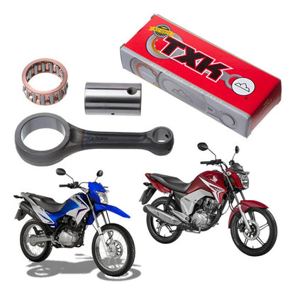 Biela Completa TXK Honda Cg Bros 150 Titan Fan Start 2004 a 2015