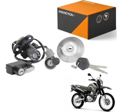 Conjunto de Travas Magnetron Yamaha Lander 250 2016 a 2019