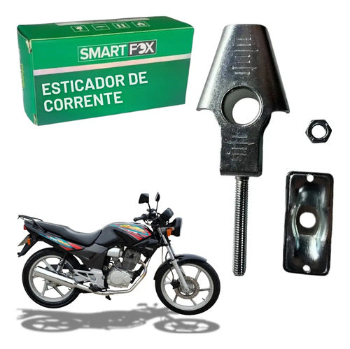 Regulador Esticador de Corrente Smartfox Honda Xlr 125 Bros 150 160 Cbx 200 Strada Nx 200 Xr 200r