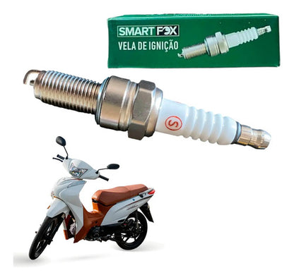 Vela de Ignição Smartfox CR7HSA Yamaha Neo 115 Factor Xtz Ttr 125 Shineray Jet Phoenix 50