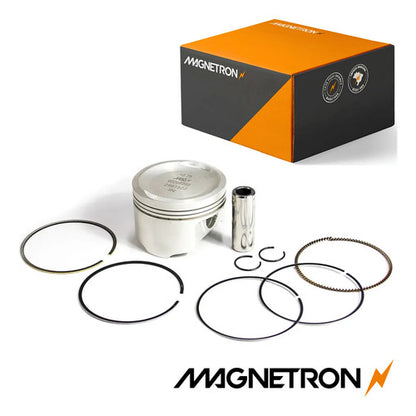 Kit Pistão com Anéis Magnetron Honda Cg Bros 160 Titan Fan Start Cargo 0,75 mm
