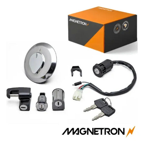 Conjunto de Travas Magnetron Honda Cg 125 Titan 1999 a 2004
