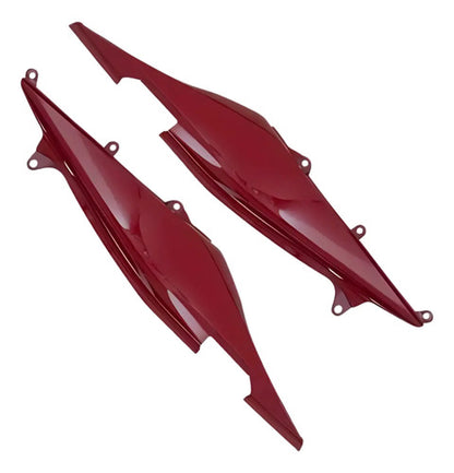 Par de Rabetas Laterais Paramotos Honda Cb 300r 2009 a 2012 Vermelho